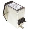Schurter Konektor IEC 2A C14 Vnější, Montáž do panelu 5 x 20 mm, 250V ac 2 póly, 60Hz Rychlé připojení, 85 °C, -25 °C
