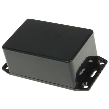 Hammond Pouzdro, řada: 1591 IP54 S přírubou barva Černá barva Černá Samozhášecí ABS 85 mm 35 mm 56 mm
