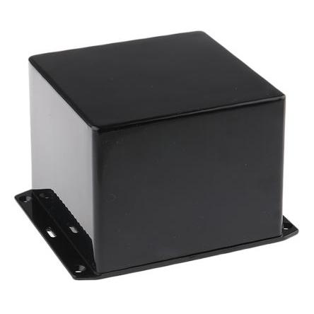 Hammond Pouzdro, řada: 1591 IP54 Nestíněný S přírubou barva Černá barva Černá Samozhášecí ABS 120 mm 94 mm 120 mm