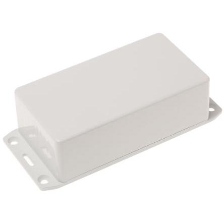 Hammond Pouzdro, řada: 1591 IP54 Nestíněný S přírubou barva Šedá barva Šedá Samozhášecí ABS 120 mm 36 mm 65 mm