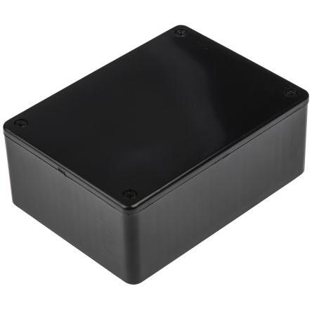 Hammond Pouzdro, řada: 1591 IP54 Nestíněný barva Černá barva Černá Samozhášecí ABS 110 mm 40 mm 82 mm