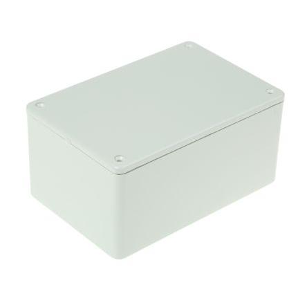 Hammond Pouzdro, řada: 1591 IP54 Nestíněný barva Šedá barva Šedá Samozhášecí ABS 120 mm 59 mm 80 mm