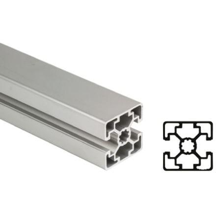 Bosch Rexroth Vzpěra, řada: MGE 13.2 Stříbrná Profil podpěry, délka: 1 m, Hliník 10 mm 45 x 45 mm