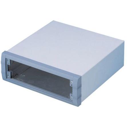 METCASE Pouzdro na přístroje, řada: Unimet IP40 Hliník 85 mm barva Šedá 260 mm 250 mm