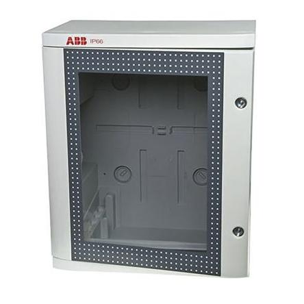 ABB Nástěnná krabice, řada: 1SL02 IP66 Termoplast Šedá 460 mm Průhledné dveře 550 mm 260 mm