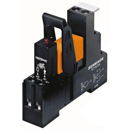 TE Connectivity Relé rozhraní 24V dc SPDT Lišta DIN RT 16.7mA