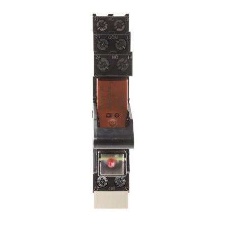 TE Connectivity Výkonové relé DPDT Lišta DIN 8A 230V ac RT2