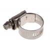 Hadicová a stahovací spona HTM30P Šnekový převod, Nerezová ocel S šestihranným otvorem HI-TORQUE 30 mm (vnitřní prům.)