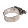 Hadicová a stahovací spona HTM40P Šnekový převod, Nerezová ocel S šestihranným otvorem HI-TORQUE 40 mm (vnitřní prům.)