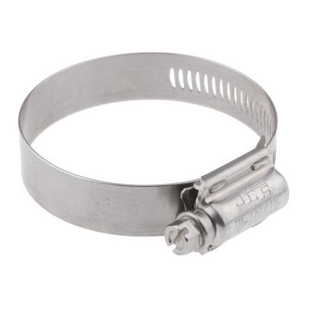 Hadicová a stahovací spona HTM65P Šnekový převod, Nerezová ocel S šestihranným otvorem HI-TORQUE 65 mm (vnitřní prům.)