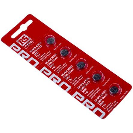Knoflíková baterie 1.55 V Oxid stříbrný 9.5 mm SR926 55 mAh RS PRO