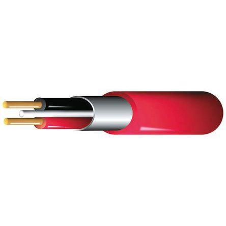 Prysmian Napájecí kabel, řada: FP200 2žilový 100 m, Červená, vnější průměr: 9.5 mm OD, 500V 70 °C