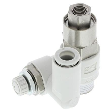 Regulátor průtoku, řada: ASP SMC R