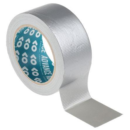 Páska na potrubí, Stříbrná, délka: 25 m x 50mm x 0.2 mm AT170 Advance Tapes, název: AT170 Lesklý