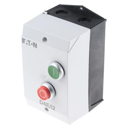 Eaton Startér DOL, rozsah: D4E 4 kW 4A 400V ac 3pólový 3fázový IP65