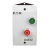 Eaton Startér DOL, rozsah: D4E 750 W 11A 400V ac 1pólový 1fázový IP65