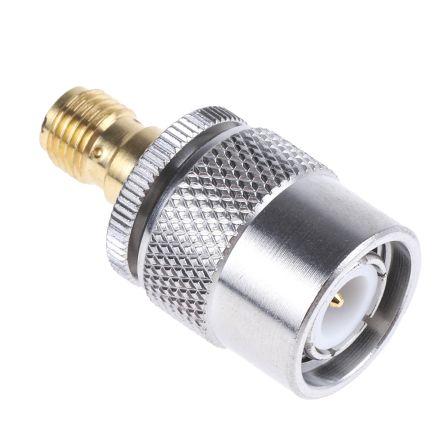 Huber+Suhner Adaptér RF, orientace těla: Rovný, 50 Ω, 10GHz Vnější, typ kabelu: Koaxiální Vnitřní, obklad těla: Zlatá,