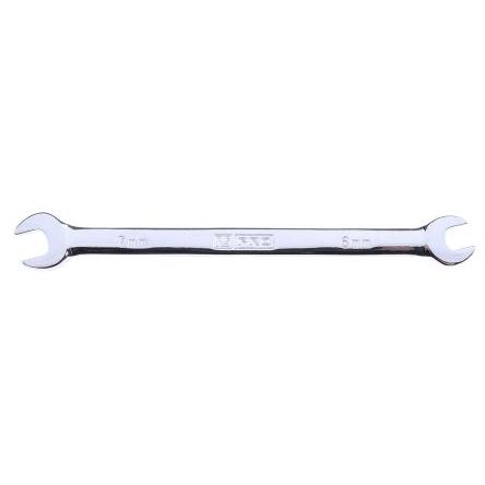 Dvojitý stranový klíč Metrické, celková délka: 126mm RS PRO