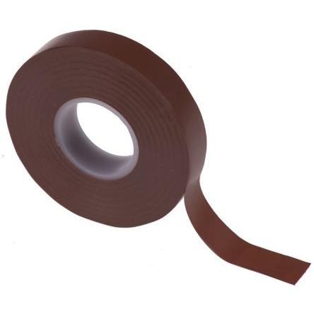 Elektrikářská páska, název: AT7, Hnědá Polyvinylchlorid 8000 V 12mm x, délka: 20 m tloušťka 0.13 mm Advance Tapes