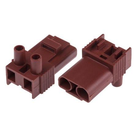 RS PRO Svorkovnice bez pojistky 2.5mm², Kabel Hnědá, počet cest: 2 16A, 2.5mm², 400V Šroubová