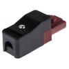 RS PRO Svorkovnice bez pojistky 2.5mm², Kabel Černá, Hnědá, počet cest: 2 16A, 2.5mm², 400V Šroubová