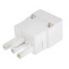 RS PRO Svorkovnice bez pojistky 2.5mm², Kabel Bílá, počet cest: 3 16A, 2.5mm², 400V Šroubová