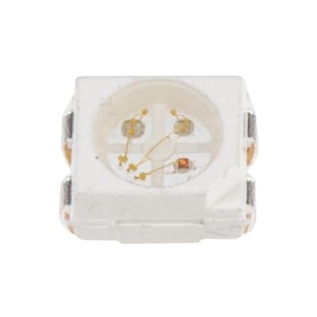 LED 4 kolíkový Povrch 3 LED barva RGB 470nm 1.9 V HSMF-A341-A00J1 120 ° Broadcom PLCC4