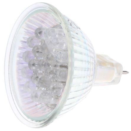 LED reflektor, svítivost: 32 lm, řada: MR16, 4 W, objímka žárovky: GU5.3, Reflektor, 12V ac, barevný tón: Modrá Orbitec