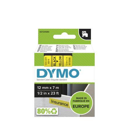 Páska do tiskárny štítků barva tisku Černá Žlutá Vrstvené pro různé modely tiskáren Dymo 210D, Dymo 500TS, Dymo 360,