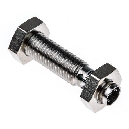 Baumer Indukční bezdotykový snímač IFRM 08P17A3/S35L Válec se závitem M8 200mA IP67 PnP 5 kHz 2 mm 30 V dc