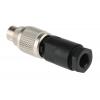 Kulatý konektor, počet kontaktů: 4, Kabel, velikost: M9 binder, pohlaví kontaktu: Vnější, orientace těla: Rovný