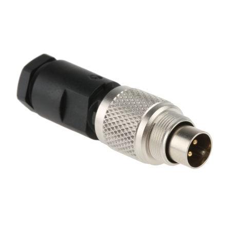 Kulatý konektor, počet kontaktů: 4, Kabel, velikost: M9 binder, pohlaví kontaktu: Vnější, orientace těla: Rovný