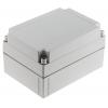 Fibox Pouzdro, řada: ABS IP66, IP67 Nestíněný barva Šedá IK07 barva Světle šedá ABS 180 mm 100 mm 130 mm Termoplastický