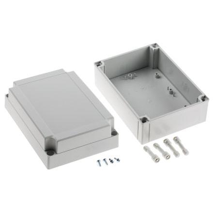 Fibox Pouzdro, řada: ABS IP66, IP67 Nestíněný barva Šedá IK07 barva Světle šedá ABS 180 mm 100 mm 130 mm Termoplastický