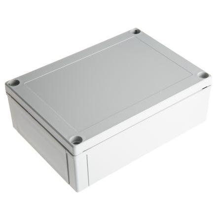 Fibox Pouzdro IP66, IP67 Nestíněný barva Šedá IK07 ABS 180 mm 60 mm 130 mm Termoplastický elastomer