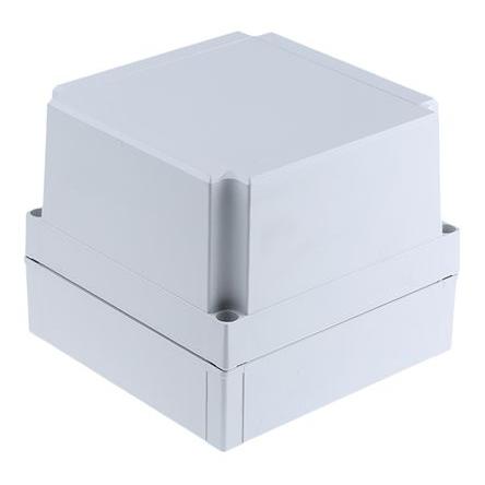 Fibox Pouzdro, řada: ABS IP67, IP66 Nestíněný barva Šedá IK07 barva Světle šedá ABS 180 mm 150 mm 180 mm Termoplastický