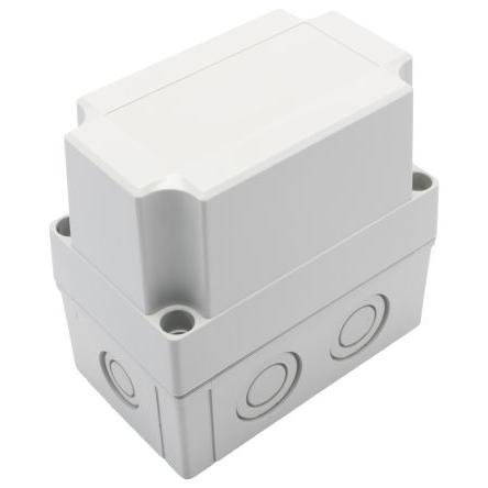 Fibox Pouzdro IP66, IP67 barva Šedá IK08 barva Šedá Polykarbonát 130 mm 125 mm 80 mm Termoplastický elastomer