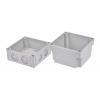 Fibox Pouzdro IP66, IP67 Nestíněný barva Šedá IK08 barva Šedá Polykarbonát 130 mm 125 mm 130 mm Termoplastický elastomer