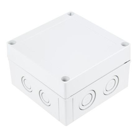Fibox Pouzdro IP66, IP67 Nestíněný barva Šedá IK08 barva Šedá Polykarbonát 130 mm 75 mm 130 mm Termoplastický elastomer