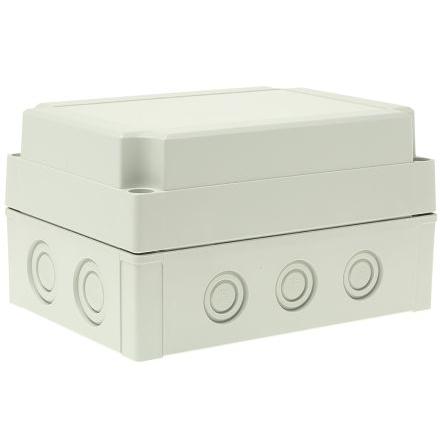 Fibox Pouzdro IP67, IP66 Nestíněný barva Šedá IK08 barva Šedá Polykarbonát 180 mm 100 mm 130 mm Termoplastický elastomer