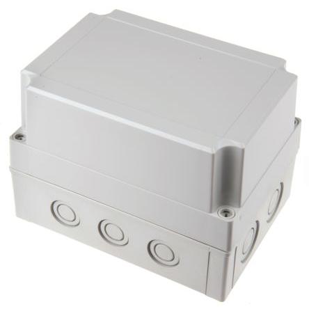 Fibox Pouzdro IP67, IP66 Nestíněný barva Šedá IK08 barva Šedá Polykarbonát 180 mm 125 mm 130 mm Termoplastický elastomer