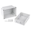Fibox Pouzdro IP66, IP67 Nestíněný barva Šedá IK08 barva Šedá Polykarbonát 180 mm 150 mm 130 mm Termoplastický elastomer