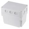 Fibox Pouzdro IP66, IP67 Nestíněný barva Šedá IK08 barva Šedá Polykarbonát 180 mm 150 mm 130 mm Termoplastický elastomer