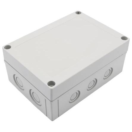 Fibox Pouzdro IP66, IP67 Nestíněný barva Šedá IK08 barva Šedá Polykarbonát 180 mm 75 mm 130 mm Termoplastický elastomer
