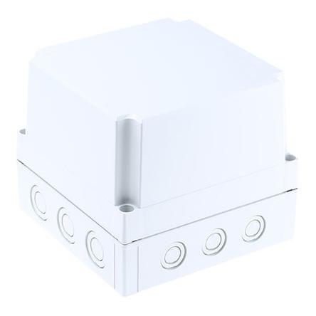 Fibox Pouzdro IP67, IP66 barva Šedá IK08 barva Šedá Polykarbonát 180 mm 150 mm 180 mm Termoplastický elastomer