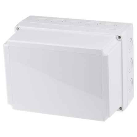 Fibox Pouzdro, řada: PCM IP66, IP67 Nestíněný barva Šedá IK08 barva Šedá Polykarbonát 255 mm 150 mm 180 mm