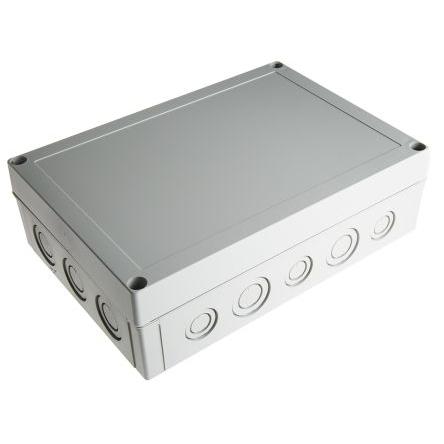 Fibox Pouzdro IP66, IP67 Nestíněný barva Šedá IK08 barva Šedá Polykarbonát 255 mm 75 mm 180 mm Termoplastický elastomer