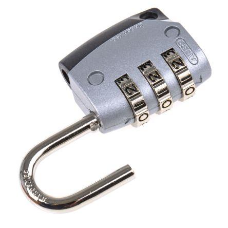 ABUS Kombinovaný visací zámek Kombinovaný visací zámek Odolnost vůči povětrnostním vlivům, Zinek, Ocel Obojí 4.5 mm