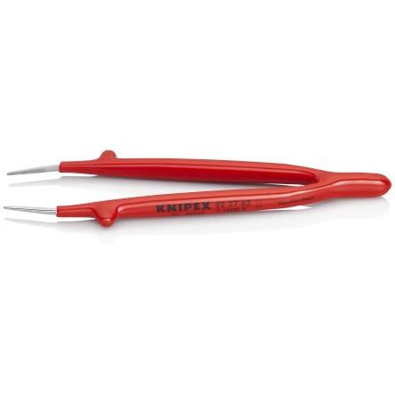 Pinzeta, celková délka: 150mm Antimagnetický, Niklem pokovená ocel Hladký špička Knipex