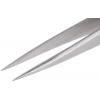 Pinzeta, celková délka: 120mm Antimagnetický, Nerezová ocel Hladký špička Knipex